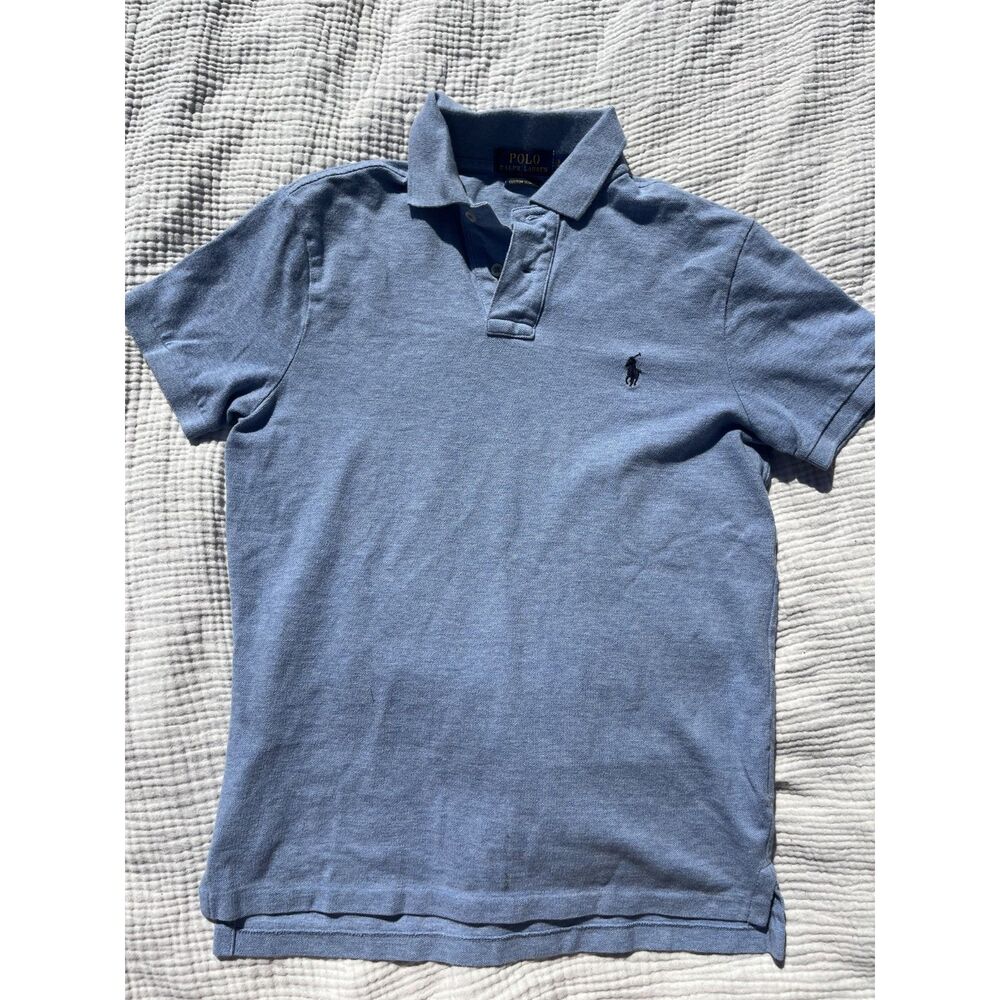 Polo Ralph Lauren Blue T-Shirt Size S Slim Fit – Great Condition